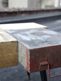 atelier 4/5 - atelier4cinquieme - mobilier - reuse slow design - brocante - table basse - boites - box table